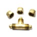 Brass Pu Tee Equal Pneumatic